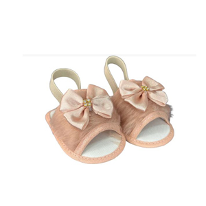 Pantufa de bebê Laço (Rose) - Imagem 2