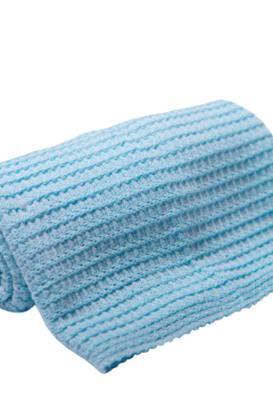 Manta Azul Tricô  Ref. 321201