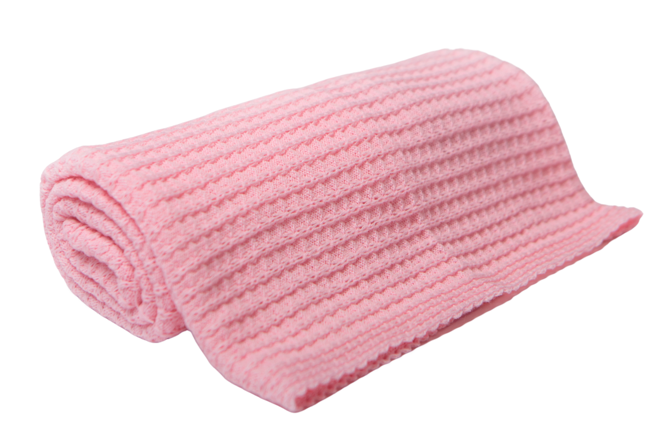 Manta Rosa Tricô Ref. 321201