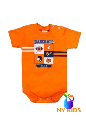 Body M/ Curta Laranja Ref. 8405