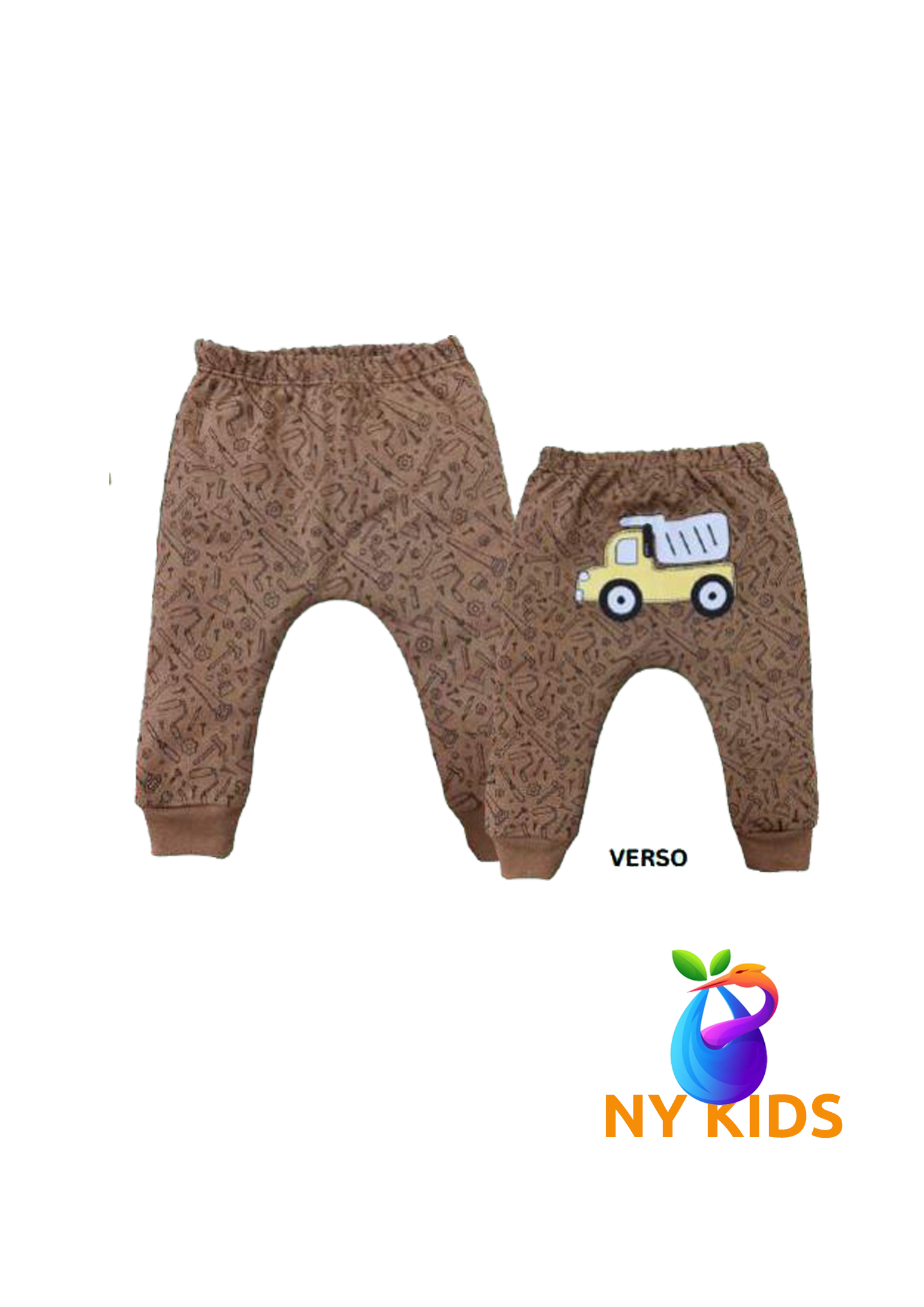 Conjunto M Longa Caramelo Marrom Ref. 8509 - Imagem 3