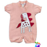 Macacão Curto Rosa G. Ref. 2435
