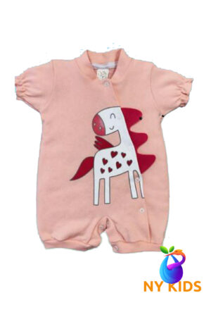 Macacão Curto Rosa G. Ref. 2435