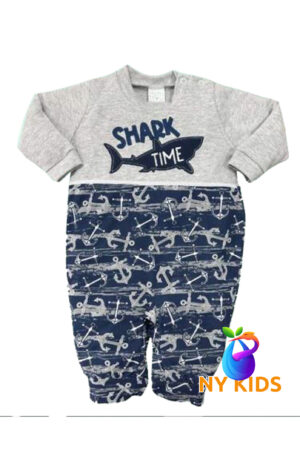 Macacão Longo Mescla Claro M. Ref. 2426