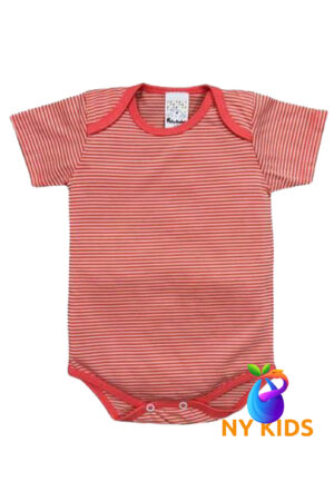 Body F Curta Listrado Ref. 8524