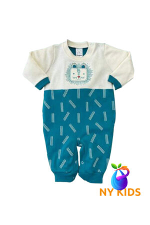 Macacão Longo Azul Tifani M. Ref. 2410