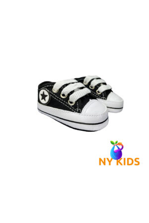 Tênis Starzinho de bebê Estrelinha (Preto) Ref. 4331