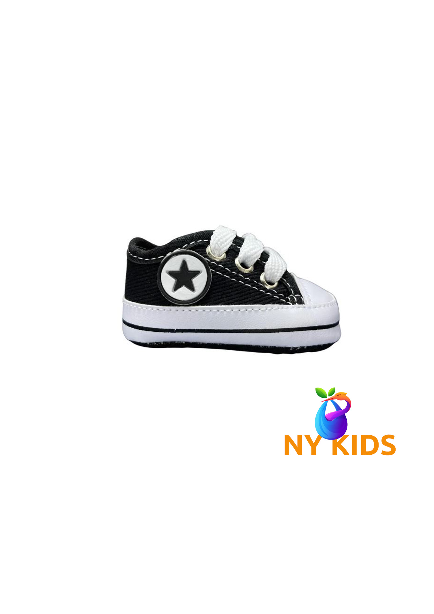 Tênis Starzinho de bebê Estrelinha (Preto) Ref. 4331 - Imagem 2