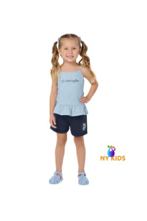 Conjunto Feminino Regata  e Shorts Ref. 14380